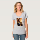 T-shirt "Divine Valkyrie Athena : Gardienne de la gloire" (Devant entier)