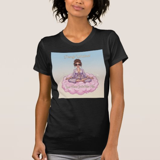 T-shirt Divinement Imperturbable – La Paix Intérieure Est (Devant)