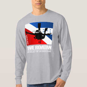 T-shirt Diving Roatan DF2