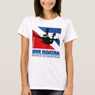 T-shirt Diving Roatan DF2