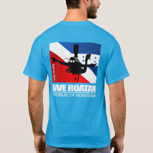 T-shirt Diving Roatan DF2