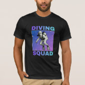 T-shirt diving squad (Devant)