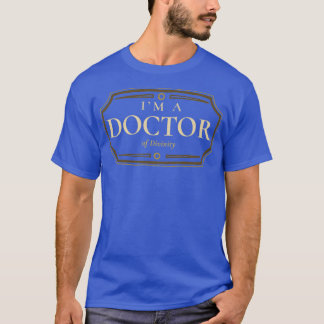 T-shirt Divinity Doctorat Diplôme PhD Diplôme de doctorat 