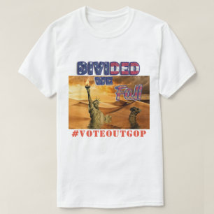 T-shirt Divisé, nous ne votons plus le GOP
