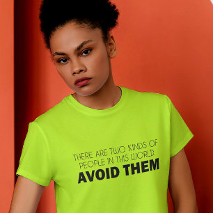 T-shirt Diviser le monde, un sarcasme à la fois