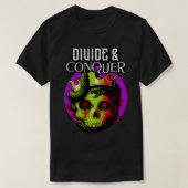 T-shirt Diviser pour régner (Design devant)