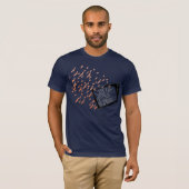 T-shirt divisez en créativité (Devant entier)