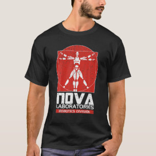 T-shirt Division de la robotique vintage Nova Laboratories