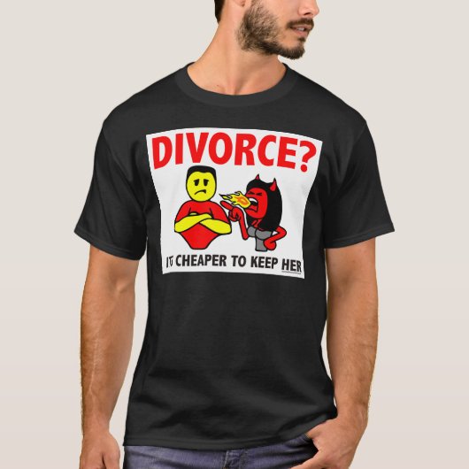T-SHIRT DIVORCE (Devant)