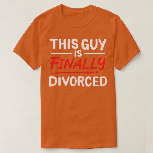T-shirt Divorcé (Design devant)