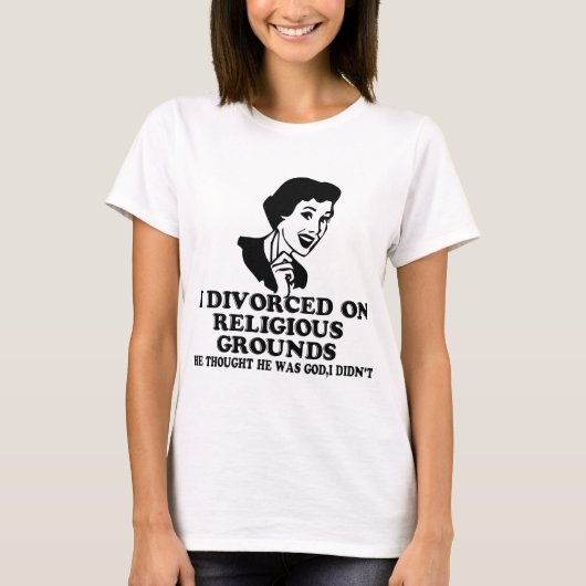 T-shirt Divorce drôle (Devant)