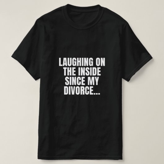T-shirt Divorce Mens (Design devant)