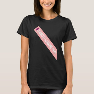 T-shirt Divorcé Travailler Maman Mème Drôle Citation Sash