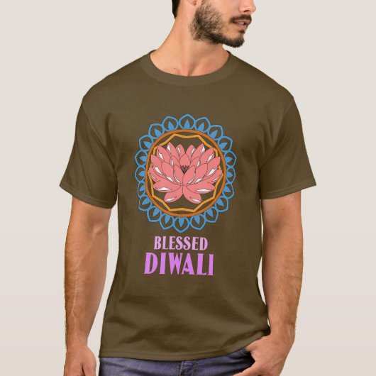 T-shirt Diwali bénie (Devant)