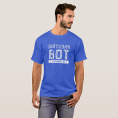 T-shirt Dix Ans 10E Anniversaire Bot Version 10 | Robot (Devant entier)