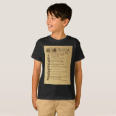 T-shirt dix commandements (Devant entier)