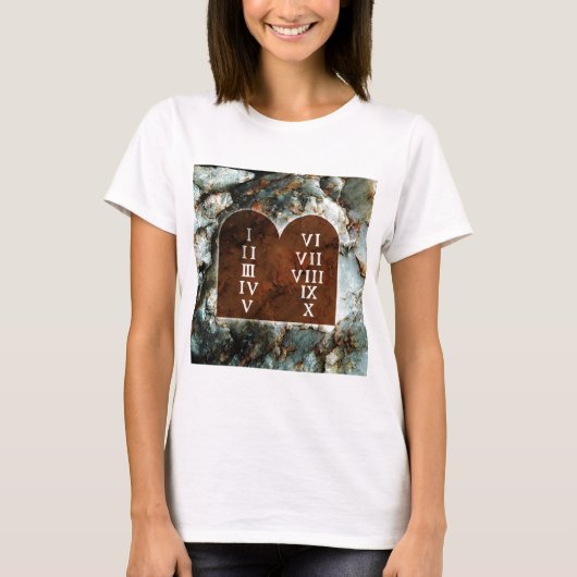 T-shirt Dix commandements (Devant)