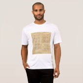 T-shirt Dix commandements T-Shir, compétiteur masculin Spo (Devant entier)