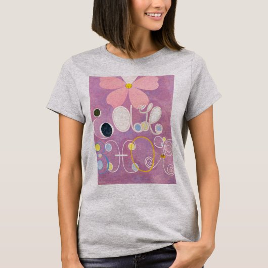 T-shirt Dix Plus Grandes, No 5, Adultes | Hilma af Klint | (Devant)
