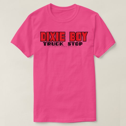 T-shirt Dixie Boy Camion Stop Variante (Design devant)