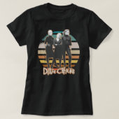 T-shirt Dixie Chicks Sur Sunset Rétro (Design devant)