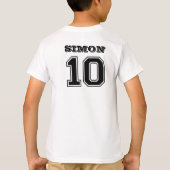 T-shirt Dixième anniversaire| anniversaire à deux chiffres (Dos)