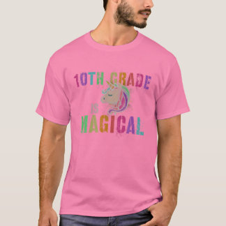 T-SHIRT DIXIÈME ENSEIGNANT ENSEIGNANT 10E ANNÉE EST MAGIQU