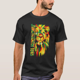 T-shirt Dixième Lion noir afro-américain 1865 roi