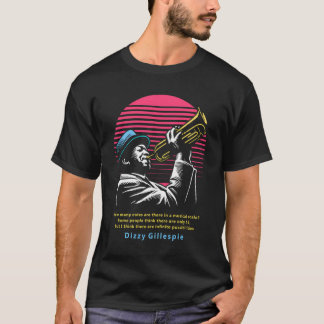 T-shirt Dizzy Gillespie