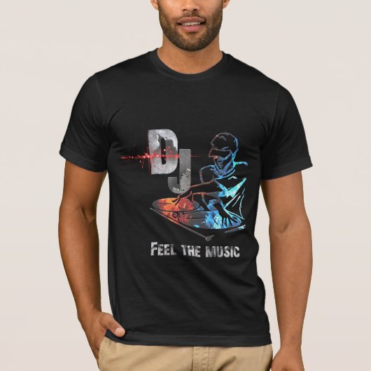 T-SHIRT DJ. (Devant)