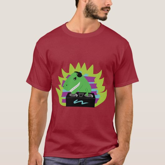 T-shirt Dj-asaurus Rex (Devant)