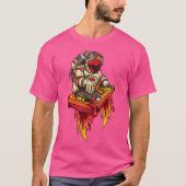 T-shirt Dj Astronaut Drum Et Basse Dnb Electric Psychedeli (Devant)