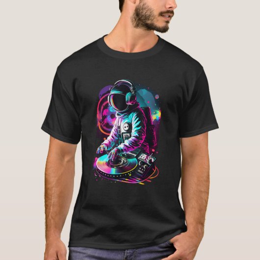 T-shirt DJ Astronaut Shirt (Devant)