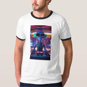 T-shirt DJ cosmique : paysages sonores de Supernova