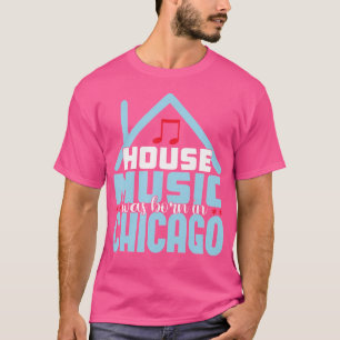 T-shirt Dj de musique house de Chicago Old School Edm