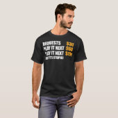 T-shirt DJ Deejay Funny Request 30 Play It Next 60 Play (Devant entier)