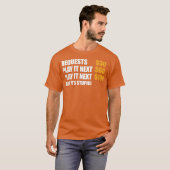 T-shirt DJ Deejay Funny Request 30 Play It Next 60 Play (Devant entier)