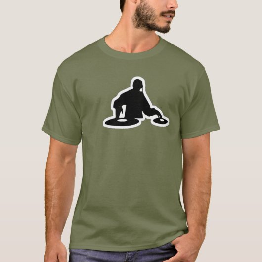 T-shirt DJ Disk Jockey (Devant)
