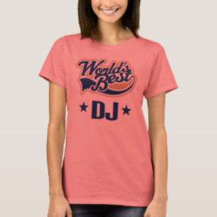 T-shirt Dj Disk Jockey Cadeau (Mondes Meilleurs)