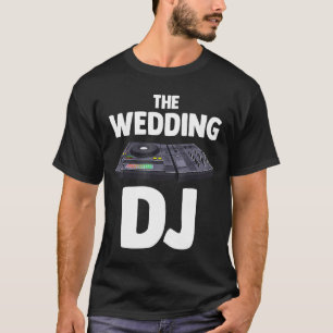 T-shirt Dj - Dj Tourne-disque Mariage Musique Novelity Equ