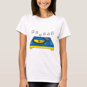T-shirt Dj Drapeau Ukrainien Ukraine Producteur de Musique