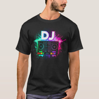 T-shirt Dj Edm House Trance Techno Rave Festival Musique