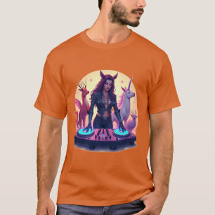 T-shirt DJ Enchanté : Conception de groove mythique