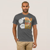 T-shirt DJ et casque (Devant entier)