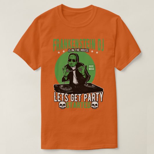 T-shirt DJ Frank (Design devant)