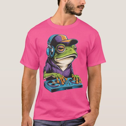 T-shirt Dj Frog (Devant)