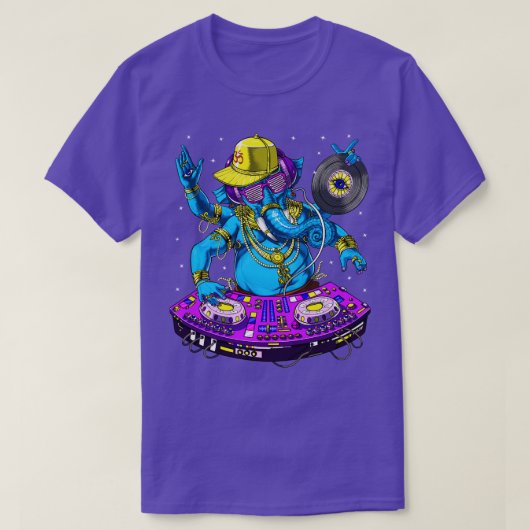 T-shirt DJ Ganesha Music (Design devant)