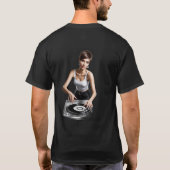 T-shirt Dj Girl (Dos)