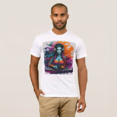 T-shirt Dj Girl (Devant entier)
