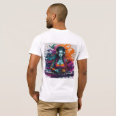T-shirt Dj Girl (Dos entier)